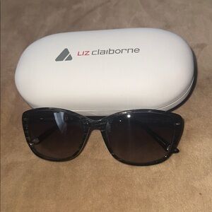 Liz Claiborne Black Sunglasses